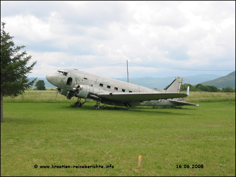 Flugzeug Kroatien